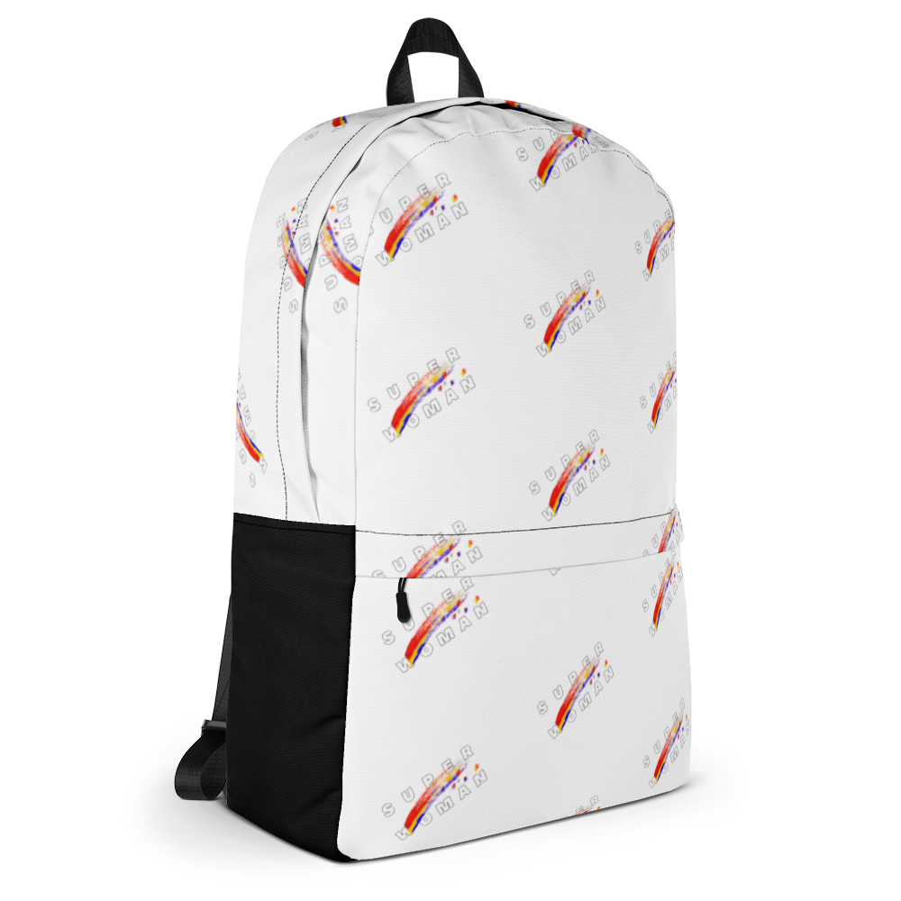 Superwoman Backpack (WHT)