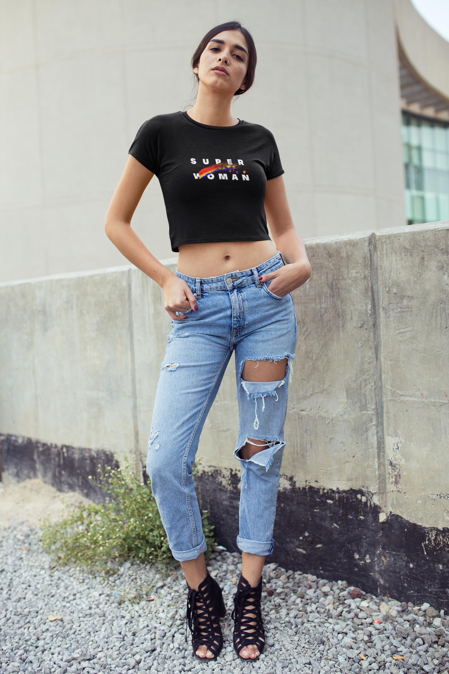 Superwoman Crop Tee