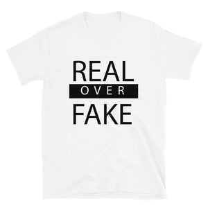 Real over Fake