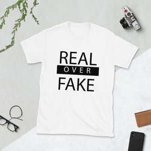 Real over Fake